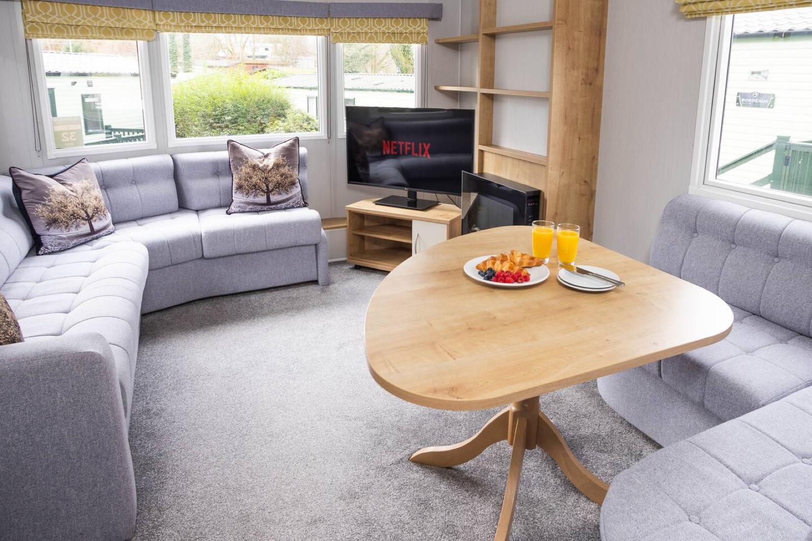 The living area