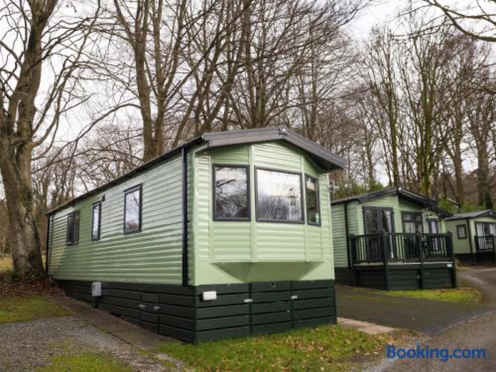 The cabin exterior